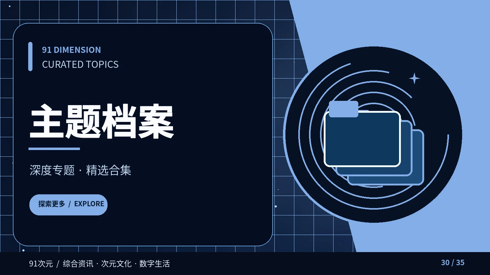 主题策展内容视觉